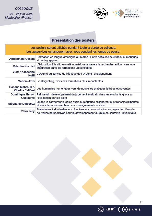 Programme 4/4